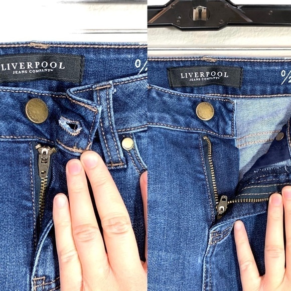 Liverpool Jeans Company Bermuda Shorts Size 0 - Picture 15 of 17